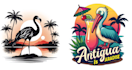 make amazing t shirt summer ostrich logo