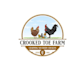 design eye catching crooked toe farm logo
