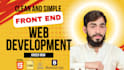do front end web development using HTML, CSS, bootstrap