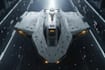 draw a sci fi spaceship art