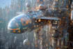 do a sci fi spaceship model