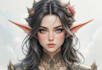 fantasy character with anime style