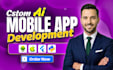 do ai mobile app development, android ios app, saas app, ai software developer