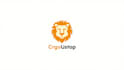 do abstract lion face line mascot logo design