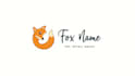 do simple fox tail swirl mascot logo design