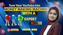 turn your youtube into money making machine with SEO