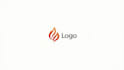 do minimal flame outline mascot logo design