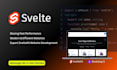 do sveltekit website and svelte web app development with bootstrap