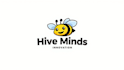 do awesome bee mascot logo design