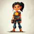 create simple 2d game characters