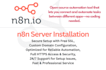 install and configure n8n automation on your server