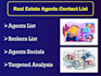 scrape real estate agent leads