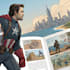 draw comic book, custom illustration