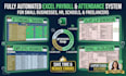 fully automated excel payroll , attendance management system