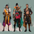 design stylized character concept art and illustration