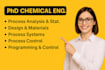 do process analysis statistics design materials systems programming control