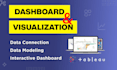 do data analysis make tableau dashboards, tableau visualizations