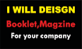 creative booklets, catalogs, and magazines