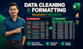 do data cleaning and formatting in excel for your business data