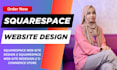 develop squarespace website, design or redesign squarespace website