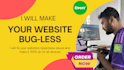 debug your HTML CSS and javascript code within 24h