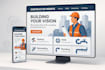 design plumbing, cleaning, roofing, hvac, construction website