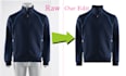flat lay, create symmetrical, cloth wrinkle and crease remove