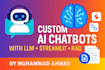 build and deploy an ai chatbot using llms, langchain, and streamlit