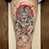 create tattoo japanese old school design