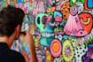 draw amazing doodle art graffiti cartoon illustration