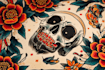 create custom logo old school traditional tattoo design