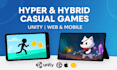 develop hyper and hybrid casual games using unity engine