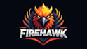 create amazing firehawk logo with a bold new concept