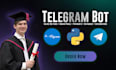 create a telegram bot using python and aiogram