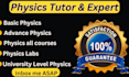 do your physics labs, problems, astronomy astrophysics and mechanics projects