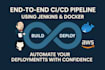 create ci cd pipeline using jenkins docker github