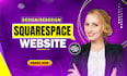 do modern squarespace website design or redesign, website development