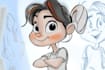 sketch your cartoon character