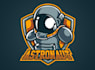 create a wonderful astronaut logo design for your company