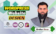 build wordpress website or redesign wordpress website