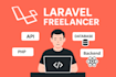 do frontend, backend and API development laravel