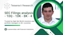 analyze your stock filings, documentation, sec, 10q, 10k, 8k