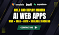 build your web app using lovable dev ai, bolt new ai, and supabase