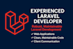 develop and fix laravel web apps with clean code