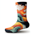 create digital pattern socks design