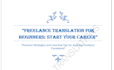 provide a starter pack for aspiring translators