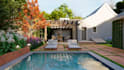 do landscape design of front, backyard, pool, patio, and terrace