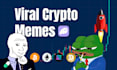create viral memes for your memecoin or crypto project