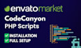 setup and install codecanyon script