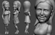 make 3d characters and sculpt everything for 3d printing